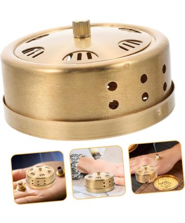 Lalafina Smoke-Free Moxibustion Box - Metal Container Holder for Mox Guns & Clips | Portable Moxa Burner with Adjustable Copper Bracket - Buy Online on GoSupps.com