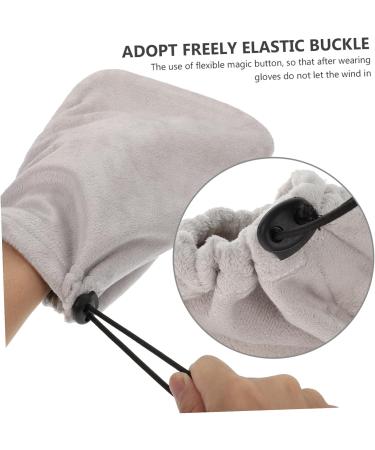 FOMIYES 1 Pair Wax Thermal Insulation Gloves Paraffin Glove Wax Bath Mittens Paraffin Wax Foot Cover Insulated Mitts and Cozies Work Glove Simple Wax Warmer Gloves Plush Manual Spa - Buy Online on GoSupps.com