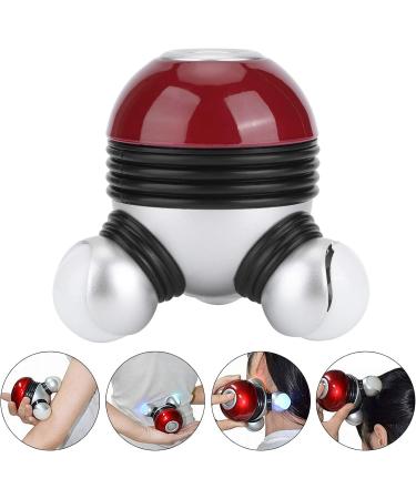 Buy 03 Body Massager - Vibration Massage Device for Neck Pain Relief & Sore Muscles | One-Button Operation | Perfect for Office Use (Red) - Buy Online on GoSupps.com