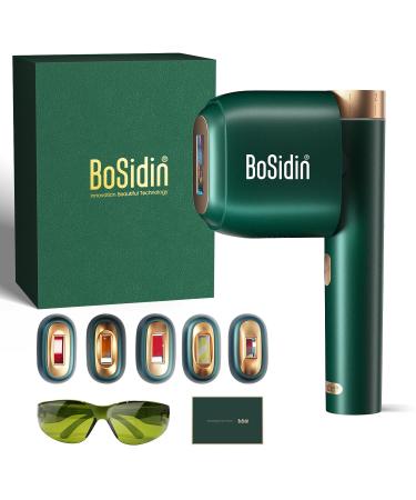BoSidin IPL Laser Hair Removal Kit | Painless Ice-Cooling 6 Modes 2-in-1 Face Rejuvenation Women's Permanent Hair Removal | International Shipping Available - Buy Online on GoSupps.com