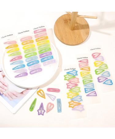 10pieces/Row Cute Women Kid Hairpins Ladies Hair Bun- HairPin Metal Hair Clips Star Gloss Hairpins Dripping Hairpins Hair Pin Water Drop - Buy Online on GoSupps.com