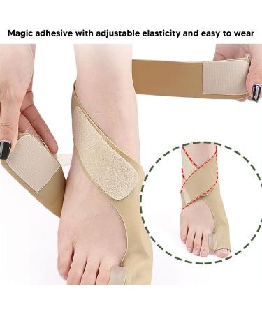 Buy Bale Toe Bandage | Shock-Damping Anti-Friction Protection for Men & Women - Right Foot Comfort Day & Night - Buy Online on GoSupps.com