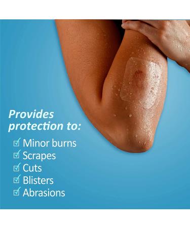 Nexcare Tegaderm Transparent Dressings 4 x 4, Pack of 4 - Medical Grade Adhesive Bandages - Buy Online on GoSupps.com