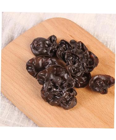 TOPBATHY 10pcs Simulation Vegetables Agarics Props Fake Agarics Vegetables Model Lifelike Veggies Vegetable Photography Props Small Agarics Decoration Wall Fake Black Fungus Food Pvc Dark Brown 5.00X4.20X1.00CM - Buy Online on GoSupps.com