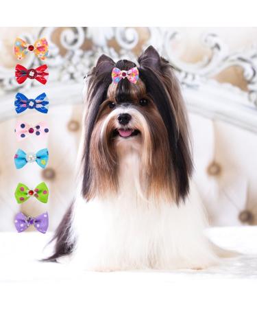 Berkelen 50-Piece Dog Hair Accessories Set Rubber Band Loops & Arches for Long-Haired Pets Perfect for Dogs & Cats - Buy Online on GoSupps.com