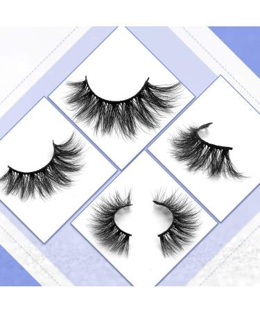 SWINGINGHAIR 3D Mink False Eyelashes 17mm Medium - Banana Natural (2 Pairs) - Buy Online on GoSupps.com