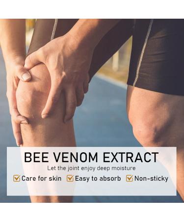 Bee Venom Joint Cream for Knees & Joint Support Fast Absorbing Non-Sticky Formula with Vitamin C Aloe Vera for Soothing Comfort (1.411OZ) 1.411 Ounce - Buy Online on GoSupps.com