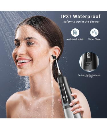 Electric Ear Wax Removal Kit | 4 Pressure Levels | IPX7 Waterproof Ear Cleaner for Effective Ear Irrigation - Buy Online on GoSupps.com