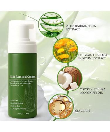 Cr me d' pilation pour homme cr me d' pilation pour homme aloe vera naturel mousse action rapide douce hydratante nourrissante non collante pour le visage le corps et les intimes (1) - Buy Online on GoSupps.com