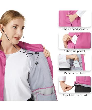 Monster Valley Women's Lightweight Running Vest - Red Small | Packable Windproof Sleeveless Jacket with Pockets for Hiking & Outdoor Activities - Buy Online on GoSupps.com