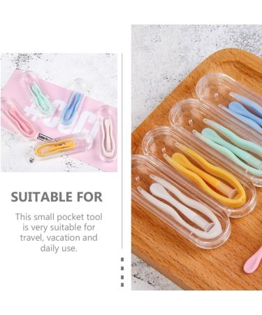 Buy Ohphcall 6-Sentence Contact Lens Container & Remover | Soft & Hard Lens Suction Tool | International Shipping Available - Buy Online on GoSupps.com
