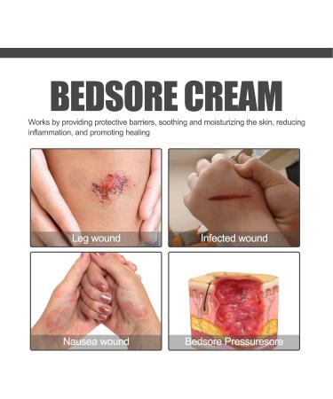 2pcs Bedsore Ointment Set Bedsore Treatment Ointment Pressure Sore Healing Cream for Wound Care Healing - Buy Online on GoSupps.com