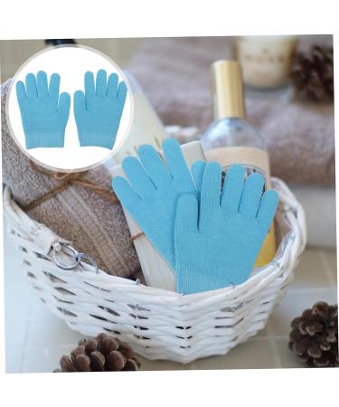 minkissy 1 Pair Moisturizing Gel Gloves Night Gloves Womens Glove Hand Care Gloves Overnight Moisturizing Gloves Cotton Moisturizing Gloves Grooming Glove Miss Hand Use Lotion Cotton 19.5x12.5cm - Buy Online on GoSupps.com