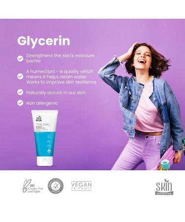 Hyaluronic Acid Superfood Day Moisturiser with Natural Lipids | Hydrating Face Cream - 2.02 Fl Oz - Shop Internationally - Buy Online on GoSupps.com