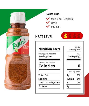 Tajin Seasoning 14 oz & Mega Chamoy Sauce 33 oz - Valued Combo of Spices And Seasonings Chili Powder And Chamoy Sauce for Spicy Gummy Candy Snacks Fruit Drinks And Cocktails - Mexican Flavor - In Special BoomQQ Packing - Buy Online on GoSupps.com