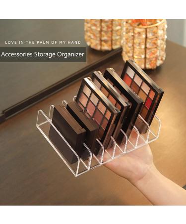TsoLay 6Pcs Acrylic Eyeshadow Palette Makeup Organizer 7 Cells Cosmetic Storage Holder - Buy Online on GoSupps.com