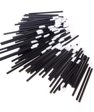 Five Season 100pcs Disposable Lipbrush Lip Gloss Brush Wands Lipstick Gloss Applicators Makeup Tool by Five Season