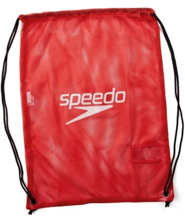 Speedo Red One Size Swim Cap - Lightweight and Durable - Buy Online on GoSupps.com