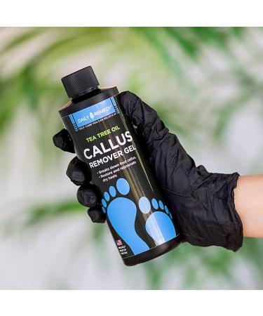 Daily Remedy Callus Remover Kit with Tea Tree Oil Gel & Pumice Stone - Professional Heel Pedicure Set - Buy Online on GoSupps.com