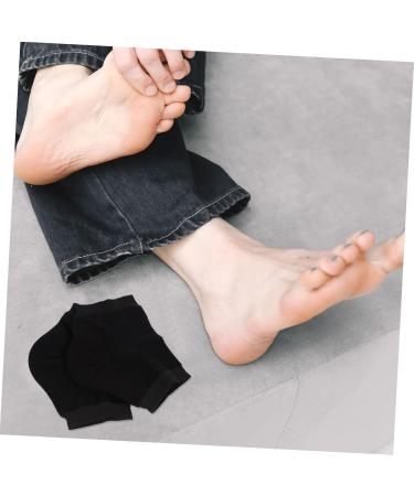 minkissy 50 Pairs Silicone Heel Socks Cracked Heels Silicone Socks Compact Heel Sleeve Toeless Socks Cracked Heel Socks Foot Protectors for Feet Reusable Heel Socks Replaceable Socks - Buy Online on GoSupps.com