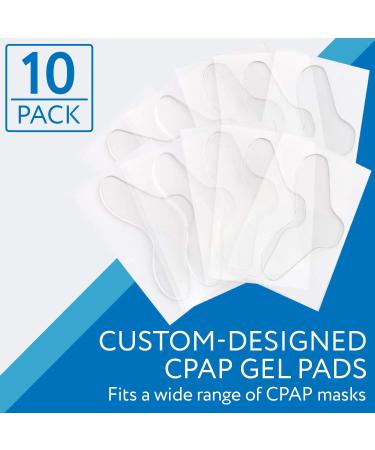 10 Pack Nasal Pads for CPAP Mask - Customizable Comfort & Support - CPAP Supplies for Sleep Apnea - Trim-to-Fit Design - CPAP Cushions for Most Masks - Buy Online on GoSupps.com