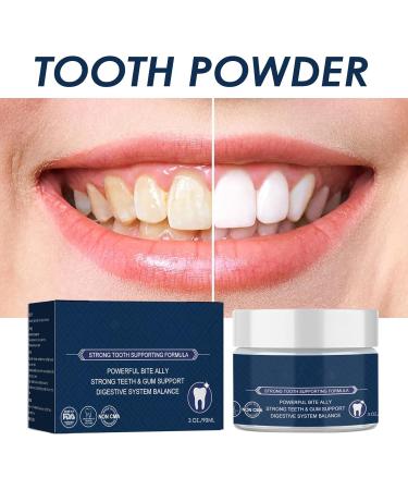 Remineralizing Tooth Powder for Healthy Teeth & Gums | Natural Teeth Whitening Powder - International Shipping - Buy Online on GoSupps.com