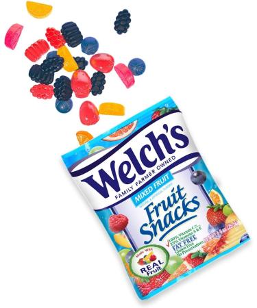 Welch's Mixed Fruit Variety Snacks Box With 80 Individual Pouches Made with Real Fruit Boxed Treatz - Buy Online on GoSupps.com