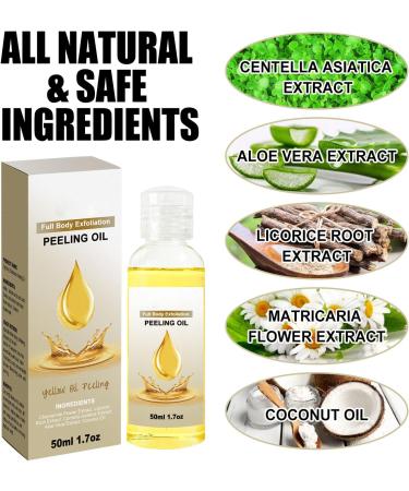 behound FullBody Exfoliation PeelingOil huile exfoliante pour le corps Old Yellow Peeling Oil 2023 New Old Natural Spot Yellow Peeling Oil (3 PCS) - Buy Online on GoSupps.com