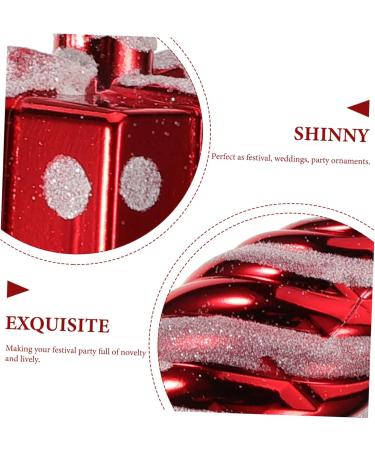 Alipis 72 Pcs Christmas Balls Decor Christmas Tree Bauble Xmas Christmas Tree Ornament Accessories Box Red 6.00X6.00X6.00CM - Buy Online on GoSupps.com