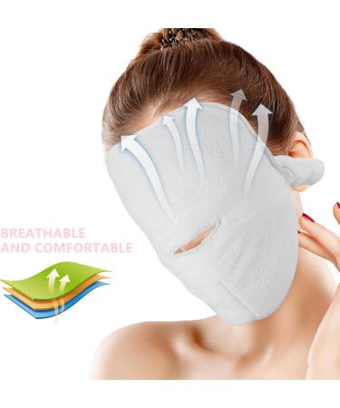 Homoyoyo Serviette de Visage Pratique Masque Froides et Chaudes pour Soins Visage F minin R utilisable et Absorbante - Buy Online on GoSupps.com