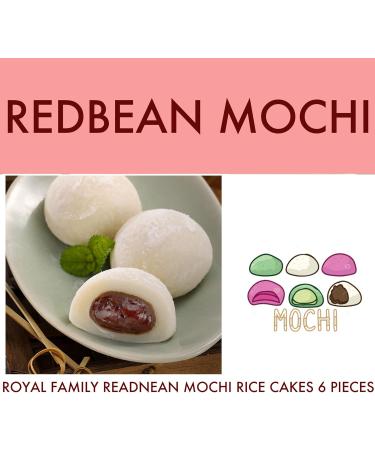 Royal Family Japanese Mochi Red Bean 210g - Authentic Asian Dessert - Buy Online on GoSupps.com