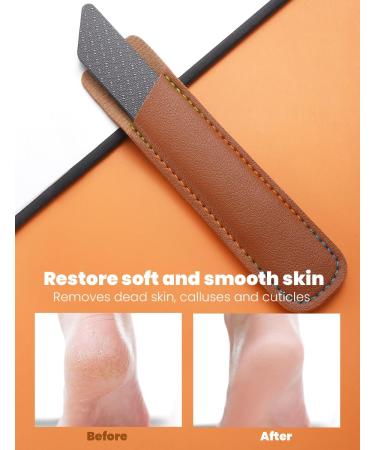 Pitasha Nano Glass Foot File Callus Remover Scrubber Scraper and Buffer Pedicure Tool for Feet and Hands Perfect for Men and Women for Soft and Smooth Skin - Buy Online on GoSupps.com