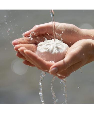 Rosenrot Naturkosmetik - ShowerBit - firm shower gel almond blossom - 55g - nourishes intensively dry skin For a wonderfully soft skin feeling. - Buy Online on GoSupps.com