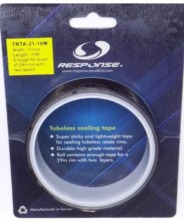Response Bicycle Tubeless Rim Tape 21mm / 25mm Wide (21mm x 10m Roll)
