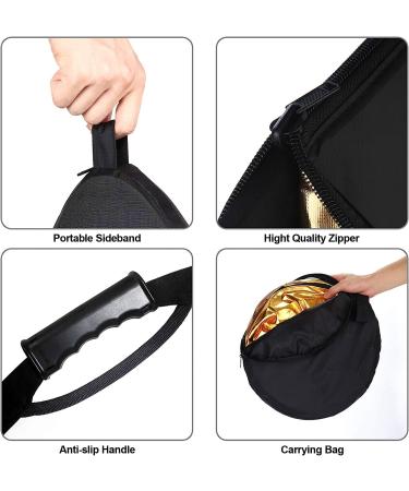 Selens 5-in-1 Oval Reflector 24x36-Inch for Photography Studio & Outdoor Lighting - Buy Online on GoSupps.com