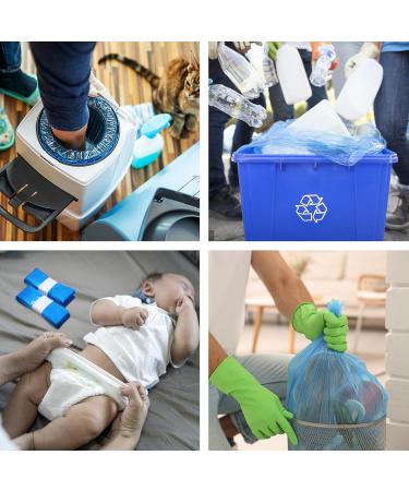 Qingyiwl 6-Piece Refill Film for Diaper Pail - Smell-Tight 4.5m Cassettes for Up to 280 Diapers | International Shipping Available - Buy Online on GoSupps.com