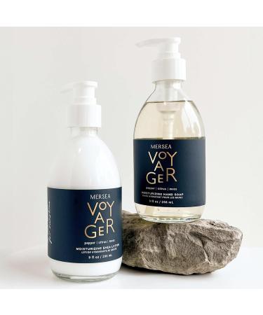 MERSEA Luxury Shea Lotion - Hand & Body Lotion in Glass Pump Bottle Voyager 9 oz | Nourishing Moisturizer for Soft Skin - Buy Online on GoSupps.com