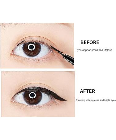 Black Eyeliner - Water Resistant Eyeliner Eye Liner Pencil with Ultra Fine Brush Tip Glides on Smoothly for Precise Definition Quick Drying Formula 1g Buogint - Buy Online on GoSupps.com