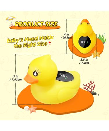 Digital Baby Bath Thermometer - Safe Floating Toy for Infant Newborns | Color Warning | Auto ON/Off - Buy Online on GoSupps.com
