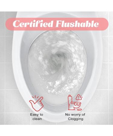 Feminine Wipes Individually Wrapped - Flushable Travel Size Wet Wipes for Women | 50 Count Pack | Ideal for Travel & Care - Buy Online on GoSupps.com