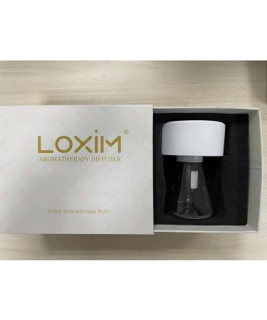 Minidiva Aroma Diffuser for Essential Oils | LED Night Light Timer Portable Waterless | Professional Atomizer Technology - White - Buy Online on GoSupps.com