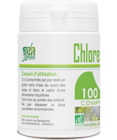 Organic Chlorella - 500 mg - 100 tablets - Buy Online on GoSupps.com