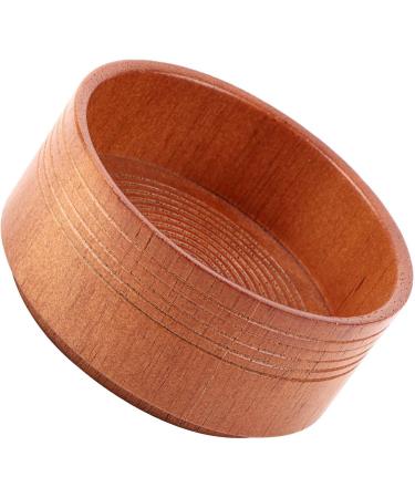 HUSHUI Wooden Shaving Soap Bowl for Men | Round Cleansing Cup | Perfect for Men s Shavers - Shop Internationally - Buy Online on GoSupps.com