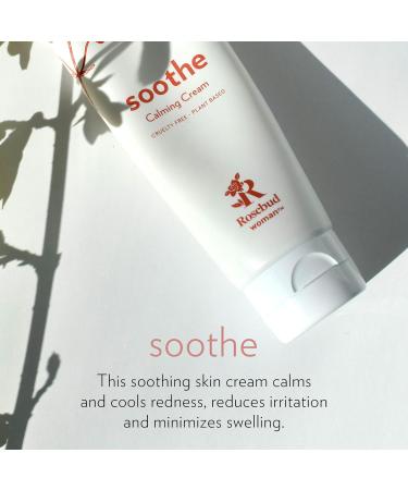 Rosebud Woman Soothe Calming Cream - 2.7oz - Relieves Irritated Skin, Reduces Redness, and Protects Skin - Buy Online on GoSupps.com