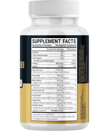 ParasitoCleanse 10X - Ultimate Parasite Detox Supplement | Fast International Shipping - Buy Online on GoSupps.com
