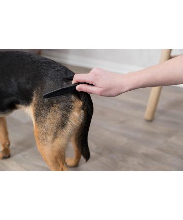 Trixie 2410 Flea and Dust Comb for Dogs & Cats - 15 cm Black | High-Quality Pet Grooming Tool - International Shipping Available - Buy Online on GoSupps.com
