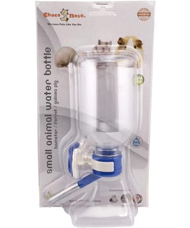 Choco Nose H128 No Drip Water Bottle for Small Pets - Leak-Proof, BPA-Free 11.2oz Dispenser for Guinea Pigs, Rabbits, Ferrets & Hamsters - Buy Online on GoSupps.com