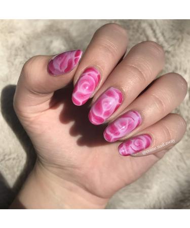 AIMEILI Gel Nail Polish No Wipe Top and Base Coat Set with Hot Pink Color - Buy Online on GoSupps.com