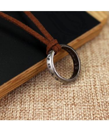 Uncharted Nathan Drake's Rings & Skull Coin Necklace - 4 Piece Braided Leather Bracelet Set | International Shipping Available - Buy Online on GoSupps.com