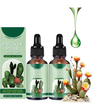 Organic Prickly Pear Seed Oil 50ml Organic Prickly Pear Seed Oil 100% Pure Natural Cold Pressed Organic Prickly Pear Oil for Face Anti-Aging and Anti-Dark Circles Organic (3)